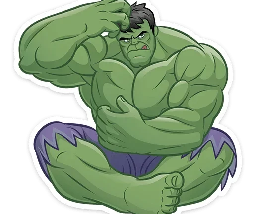 Hulk Telegram Stickers